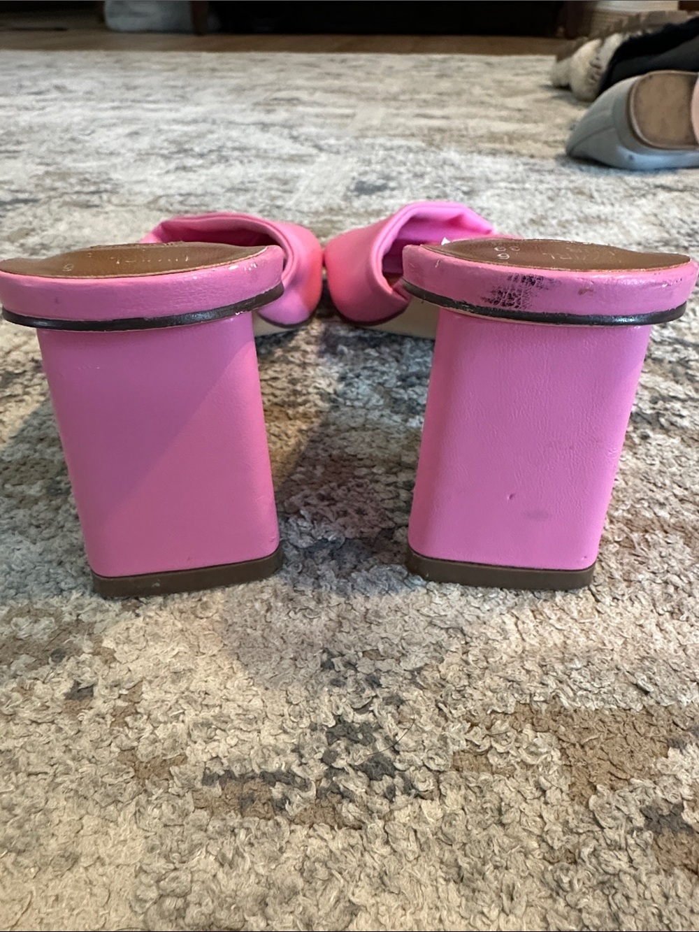 Primark Pink Square-Toe Slide Block Heels
Size 8 - Picture 6 of 7